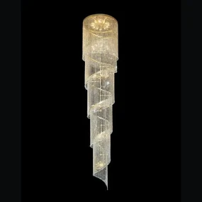 Lustra spirala, cristal Bohemia L15 512/35/3