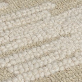 Covor bej țesut manual din lână 160x230 cm Dion Ikat – Flair Rugs