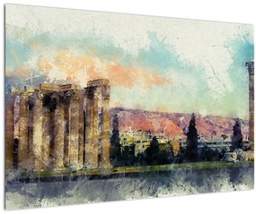 Tablou - Acropole, Atena, Grecia (90x60 cm)