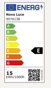Spot LED aplicat ajustabil PAD 15W negru