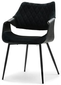 Scaun Rolf K (negru). 1111249