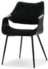 Scaun Rolf K (negru). 1111249