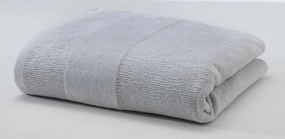 Prosop CARRARA 60x100 cm gri deschis, 100% bumbac