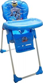 Scaun de masa pentru copii si bebe Baby Care™ CC reglabil in 3 trepte,pliabil, centura de siguranta, sezut comfortabil, masuta detasabila, pozitie