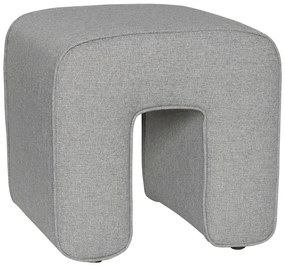 Taburet gri Sculpture – Hübsch