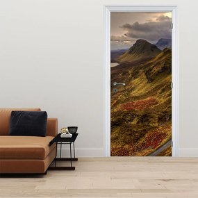 Fototapet pentru ușă - Munții Scoțieni (95x205cm)