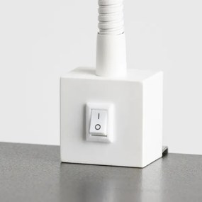 Lampă LED cu clemă 1xGU10/4,7W/230V albă