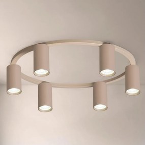 Brilagi - Lampă de tavan SELE 6xGU10/30W/230V bej