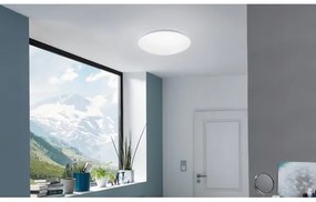 Eglo 33219 - Plafonieră LED RGB GIRON-C, LED/17W/230V, Ø 30 cm, alb