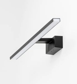 Aigostar - Lampă LED pentru oglindă de baie, 8W, 230V, 4000K, 40 cm, IP44, neagră