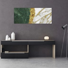 Tablou - Marmură verde N⁰1 (120x50 cm)