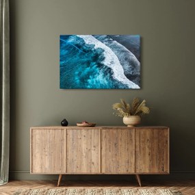 Tablou - Valuri pe mare (90x60 cm)