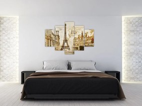 Tablou - Monumente din Paris (150x105 cm)