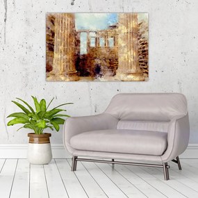 Tablou - Erechtheion, Atena, Grecia (90x60 cm)