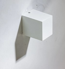 Aplica de perete exterior ambientala IP54 RIMINI 1 SQUARE WH