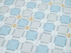 Lenjerie din microfibra GALDAR albastru Dimensiune lenjerie de pat: 70 x 80 cm | 140 x 200 cm