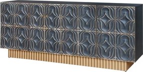 Comoda design natural industrial Piazza San Marco 177cm