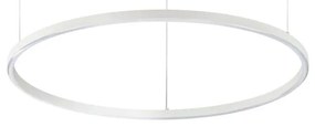 Ideal Lux - Pendul LED pe cablu ORACLE SLIM LED/37W/230V 2700K Ø 70 cm alb