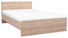 Pat dublu Miami fără cadru de pat 140x200 cm stejar sonoma-stejar sonoma