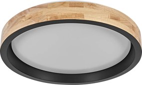 Osram - LED Plafonieră LED dimabilă MARIANO LED/24W/230V Ø 41 cm stejar/negru