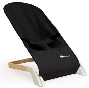Șezlong pentru bebeluși CALMY negru PETITE&MARS