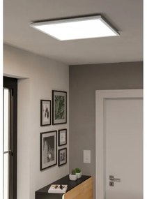 Plafonieră LED RGBW dimabilă de exterior Eglo 901476 ROVITO-Z 17W/230V 50x50cm IP44 alb