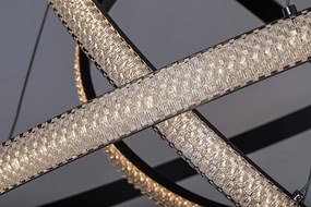 Lustra suspendata cu 3 inele LED Grete 80cm