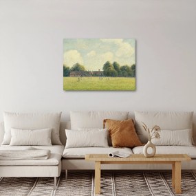 Tablou - Camille Pissarro, Hampton Court Green, reproducere (70x50 cm)