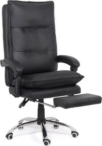 Scaun directorial cu suport de picioare si recliner OFF 419 negru