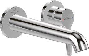 Baterie lavoar incastrata Villeroy&Boch Skyla crom lucios pipa 20 cm fara corp ingropat