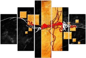 Tablou abstract - Dansatoare (150x105 cm)