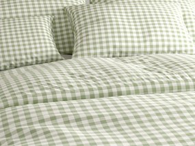 Lenjerie de pat din bumbac GRENTIS verde Dimensiune lenjerie de pat: 70 x 90 cm | 140 x 200 cm