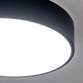 Brilagi - Plafonieră LED pentru baie POOL LED/24W/230V, Ø 30 cm, IP54, neagră