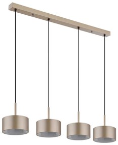 Globo 56964-4H - lustră LED pe cablu RAYMOND LED/40W/230V 3000K alamă