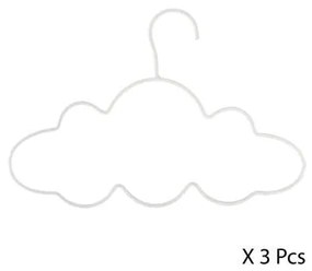 Set 3 Umerase Pentru Copii Cloud Alb 29.8 Cm