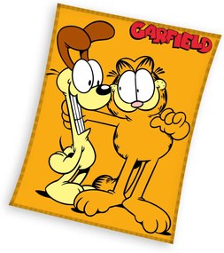 Garfield Lazy Days pătură coral fleece 150x200cm
