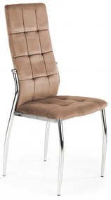 Scaun K416 velvet bej