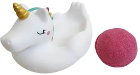 Bohemia Gifts Bombă spumantă pentru cadă cujucărie Unicorn
