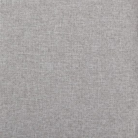 Perdele opace aspect panza, carlige, 2 buc. gri, 140x225 cm 2, Gri, 140 x 225 cm