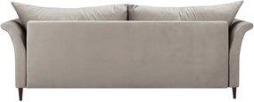 Canapea extensibilă cu spațiu pentru depozitare Mazzini Sofas Pivoine, bej