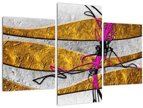 Tablou cu abstracție (90x60 cm)