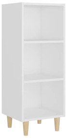 812375 vidaXL Servantă, alb, 34,5x32,5x90 cm, lemn compozit