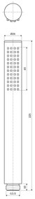 Omnires Microphone dus de mana    MICROPHONEX-RBSB