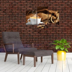 Tablou - O ceașcă de cafea (90x60 cm)