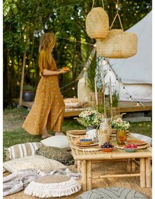 Felinar din bambus 32 cm Musu – Bloomingville