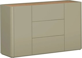 Comodă cu sertare Elivo 150 cm - eucalipt / stejar baltic dune