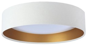 LED Plafonieră GALAXY 1xLED/24W/230V alb/auriu