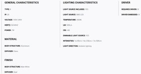 Aplica LED ultramoderna USB / Wireless charger NIKO dreapta