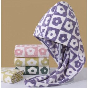Turban de par BLOOMY din microfibra, mov
