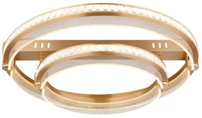 Lustra LED aplicata design circular cu telecomanda BLONDIE D-60cm